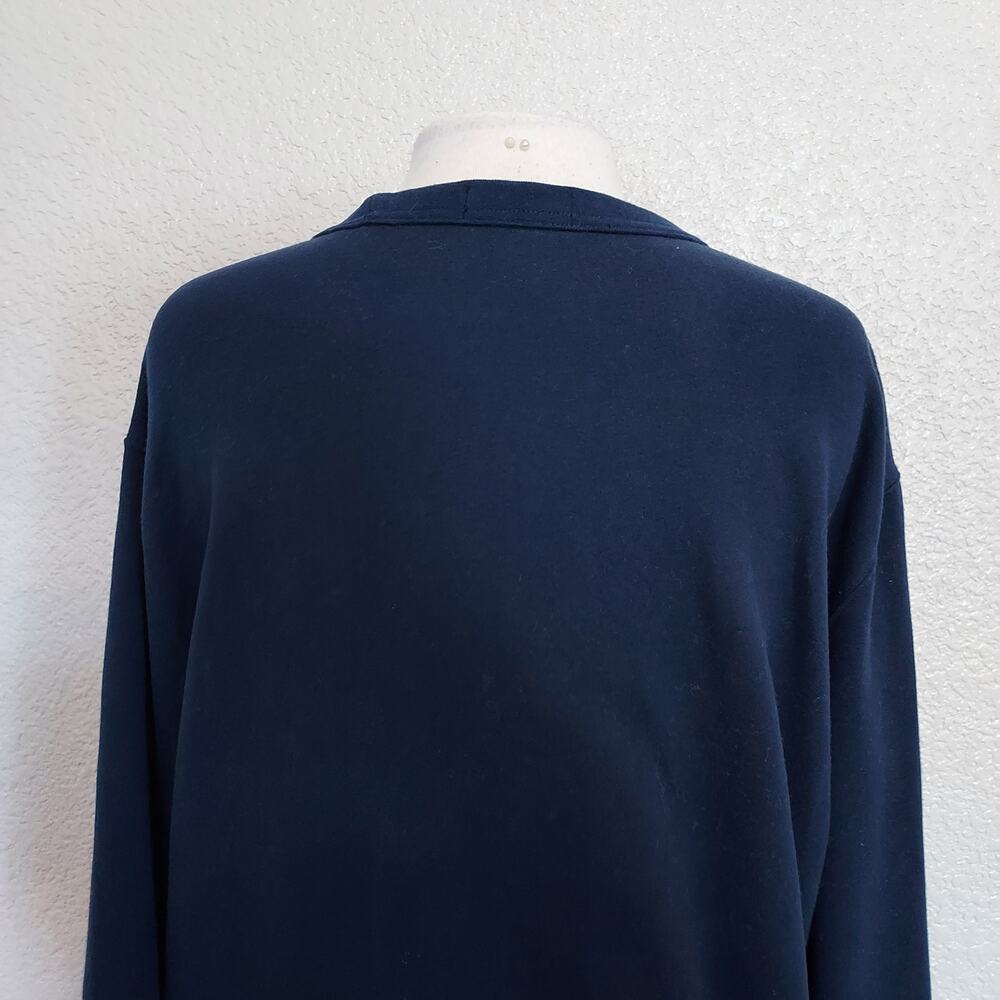 Polo Navy Blue American Flag Crewneck Sweater Size XL - Picture 8 of 11